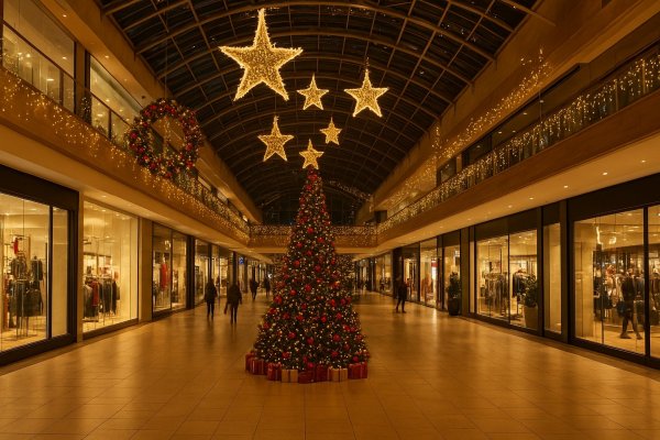Centros Comerciales en Navidad Colombia