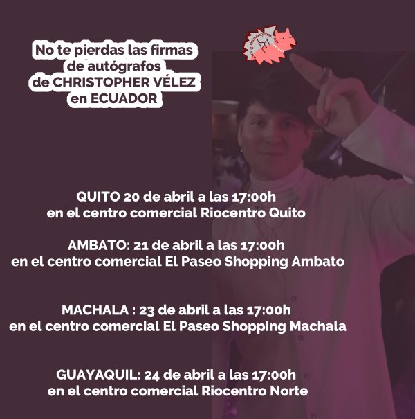 Christopher en Ecuador